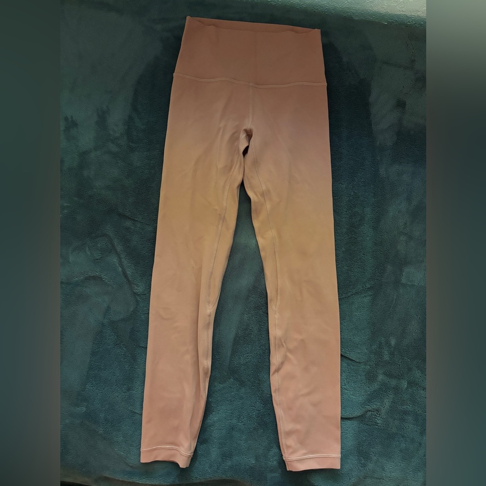 Lululemon Align Leggings 25in size 4 Rustic Coral